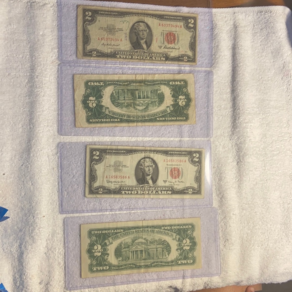 Most valuable old $2 bills